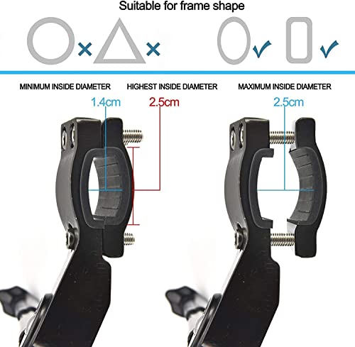 Leichten Adjustable Bicycle Kickstand For Adults Bike Storage Aluminum Alloy Bike Kick Stand, 26" 27.5" 28" 29" 700C Mountain Bike/Road/City Bike #TOP2