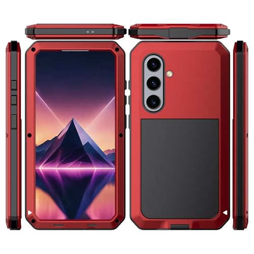 Coque en métal pour Samsung S25 Plus militaire robuste antichoc et durable
