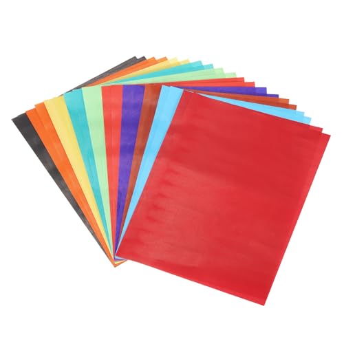 MECCANIXITY 20 Sheet Large Origami Paper 10 x 15 Inch Shiny Origami Kite Paper Easy Folding for Beginner DIY Arts Crafts 10 Colors
