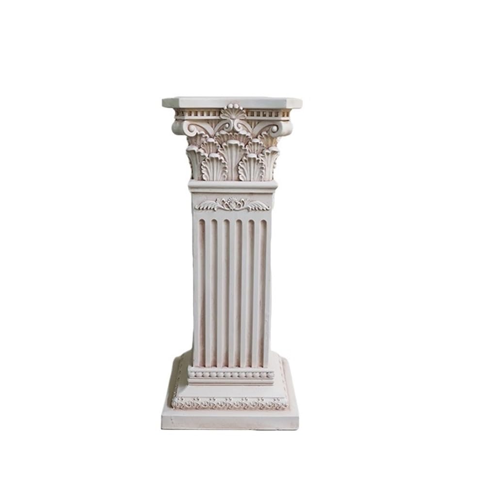 Colonnes de jardin et statue de colonne mariage romaine pour décoration intérieure chic