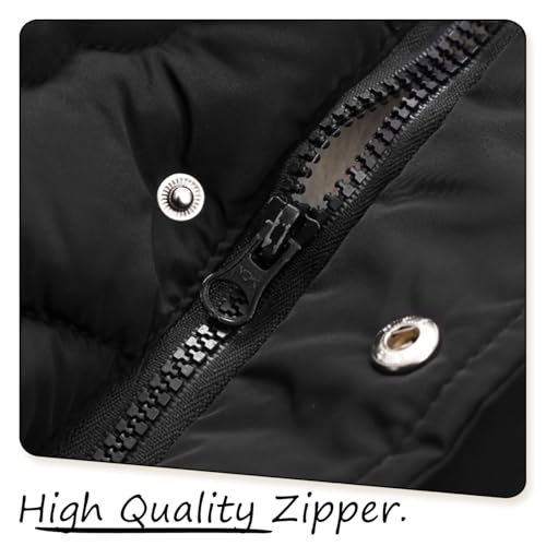 Little Girls Puffer Winter Jacket Coat Fleece Lined with Hood Long Warm Clothes4