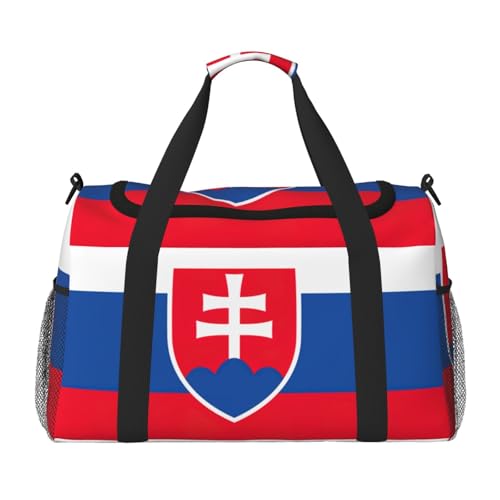 Sacs de week-end imprimés drapeau Slovaquie - Sac de voyage cabine femme