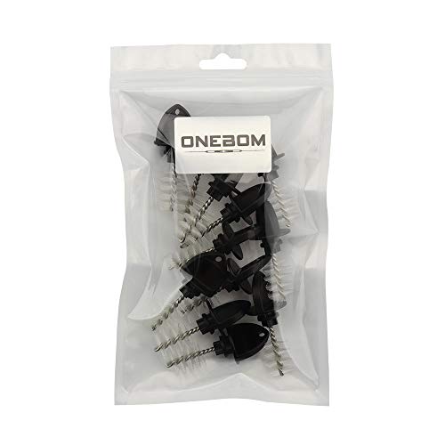 Onebom Faucet Plug Brush, 2 In 1 Beer Tap Cap Plug & Cleaning Brush, Fit Snugly Into The Stout For Most Standard Taps (12 Pack) #TOP6