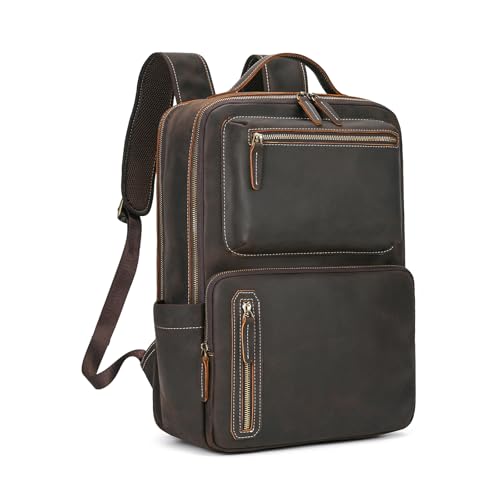 Sac à dos ordinateur portable cuir homme fini le manque de place voyage
