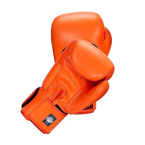 Twins Boxing Muay Thai Training Sparring Gloves (Orange,10 Oz) #TOP14
