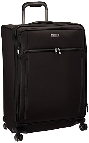 Samsonite Silhouette XV Softside Luggage with Spinner Wheels, Black, Checked-Large 29-Inch
