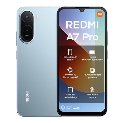 Xiaomi Redmi A7 Pro Smartphone 4+128GB Mist Blue 6.9 Immersive Display