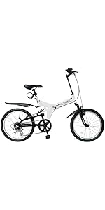 Amazon | 【2025年モデル】 AIJYU CYCLE 折りたたみ自転車 20インチ AJ