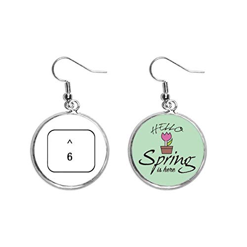 Pendientes de primavera Teclado 6 el regalo de joyas perfecto 1