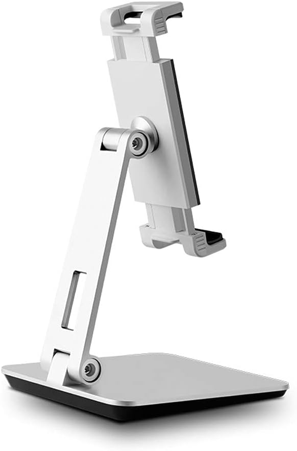 1 Adjustable Tablet Bracket, Holding a Shelf for Desktop Aluminum Computer Mobile Phone