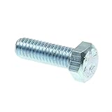 Prime-Line 9058935 Hex Bolt, 5/16 in-18 X 1 in, Zinc Plated Steel, Pack of 50