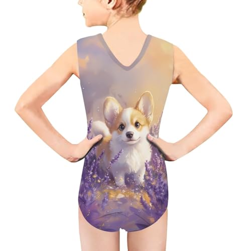 Image of Girls Swimsuit 3-14Y One Piece Swimwear Sleeveless Girls Bathing Suit