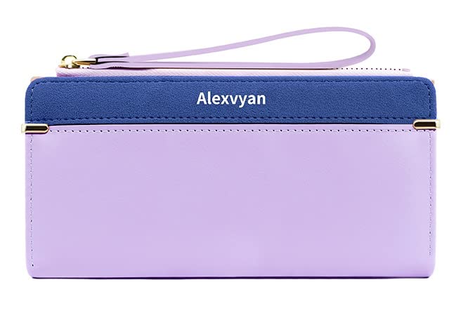 2 Color Purple Long Women's Purse Wallet Female Clutch Bag Women/Ladies/Girls Wallets Long Purses Card Holder Phone Pocket-image-20