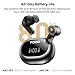 TOZO NC20 Active Noise Cancelling Wireless Earbuds, LDAC Hi-Res Sound Bluetooth Headphones, 6 Mics AI Call Ear Buds 80H Playtime, Dual Pairing, 32 EQ via App, IPX8 Waterproof, Wireless Charging case