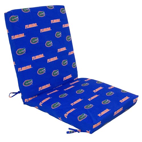 Image of College Covers Everything Comfy Florida Gators 2 Piece Chair Cushion