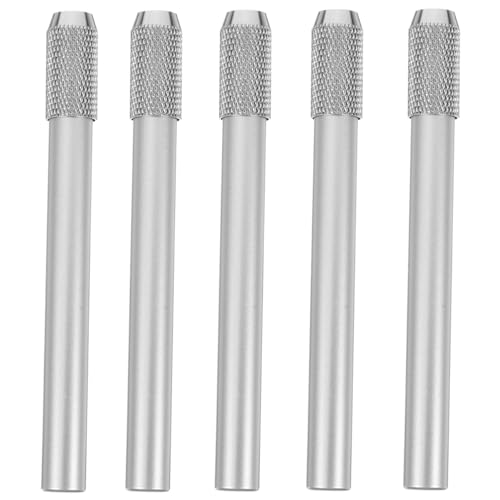 10 Best Colored Pencil Extenders That Every Artist Should Try 10 TEHAUX 5pcs Stainless Steel Pencil Extenders