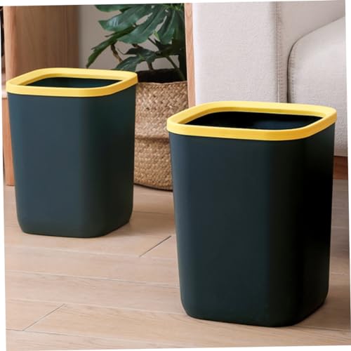 Caneca de basura rectangular para baño y escritorio miniatura 3
