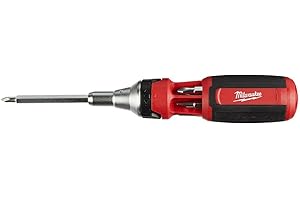 Screwdriver with 9-in-1 Ratchet Mechanism