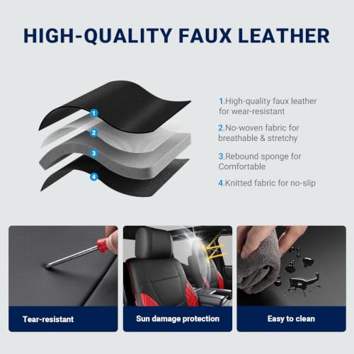 FEINEPRO for Toyota Tundra Custom Seat Covers 2026-2022 CrewMax, Double Cab by FEINEPRO - Used condition - Image 5
