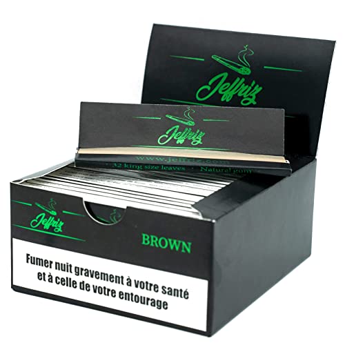 Papel de Fumar King Size Papeles Slim Sin Blanquear Jeffriz | Pap...