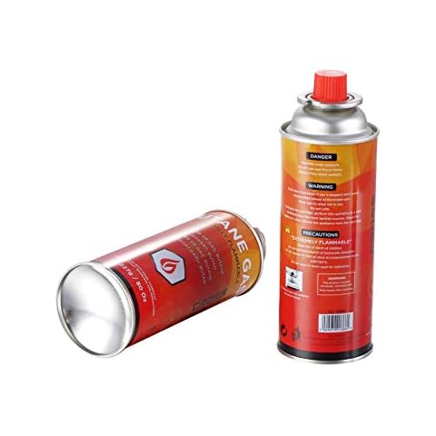 Pilot Imports 4 Butane Gas Bottles Canister Camping Heater Cooker Bbq Cover