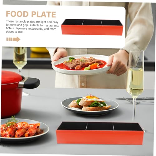 Plato para sushi estilo japonés LIFKOME rectangular miniatura 5