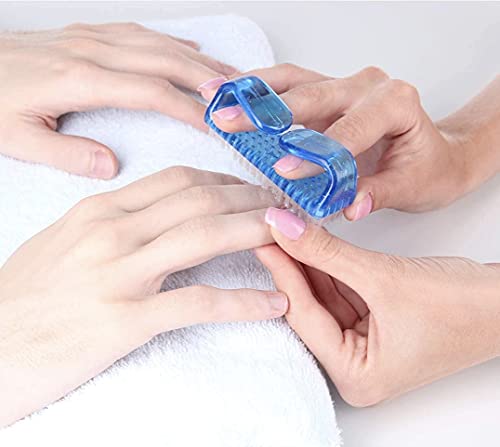 TopFinder® 2pc Handle Grip Nail Brush, Fingernail Scrub Cleaning Brushes for Toes and Nails Cleaner, Pedicure Brushes for Men and Women - Image 3