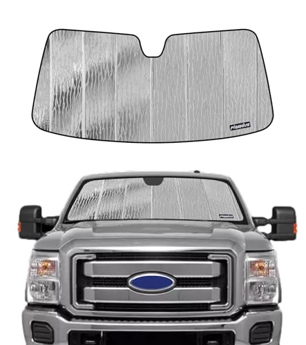 Pigenius Windshield Sunshade for Ford F-250/F-350 2008-2016 Front Window Shade - AstraGuard