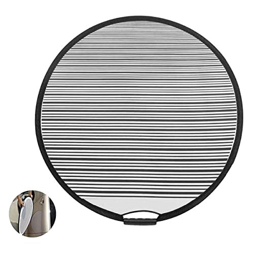 Image of LadyRosian 80cm Dent Reflector Board Foldable Flexible Lined Striped Dent Board Reflector Panel for Car Dent Check Tool