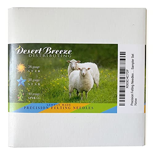 image for Desert Breeze Distributing Sample Pack of 6 Precision Felting Needles 