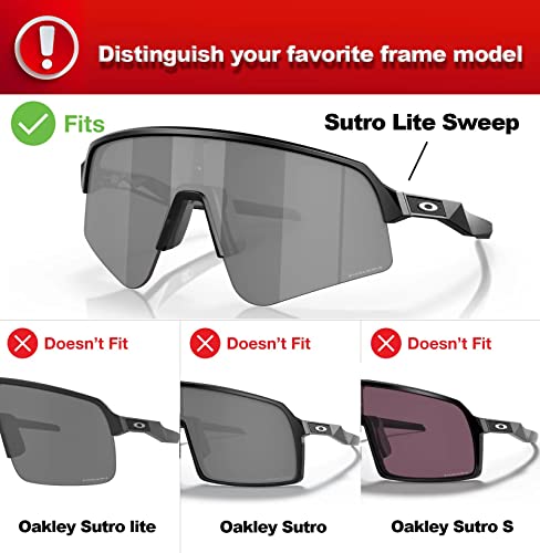 Image of Polarized Replacement Lenses for Oakley Sutro Lite Sweep Sunglasses OO9465