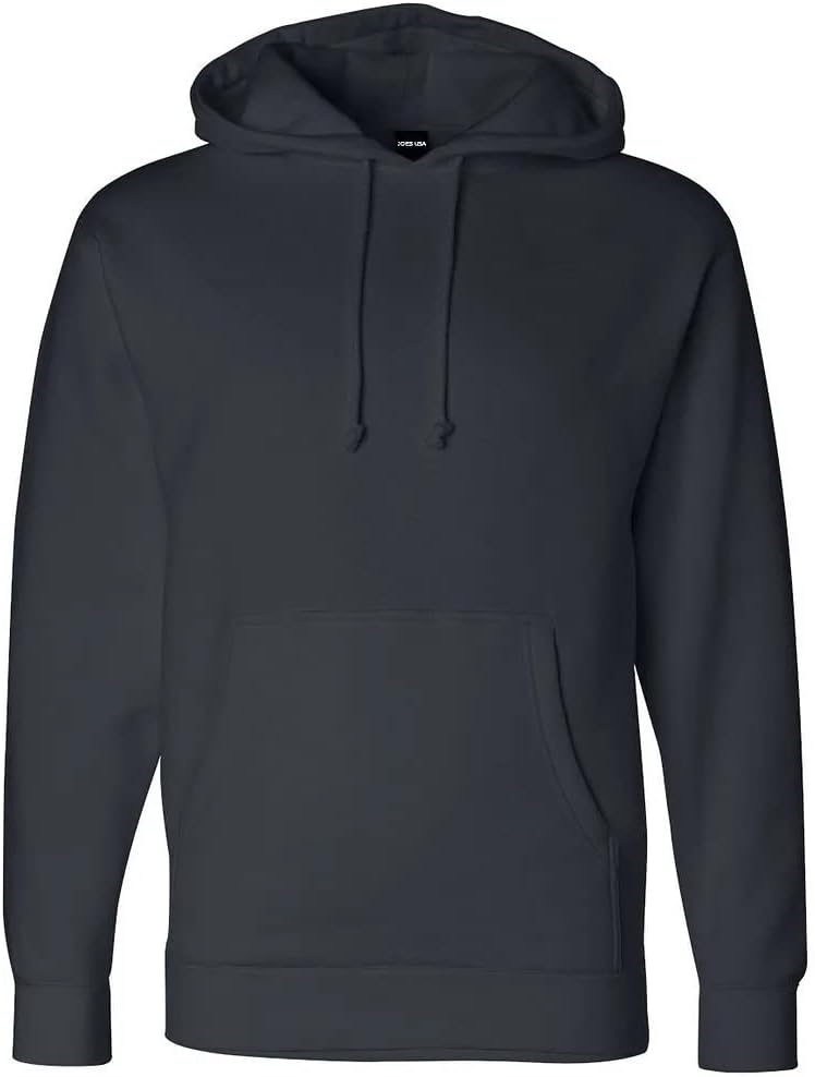 Joe's USA 10.oz Men's Heavyweight Hooded Pullover Sweatshirts in XS-4XL