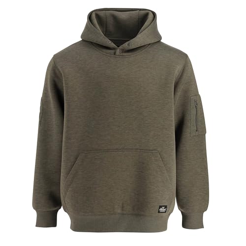 Thorogood Men's Durable Water Repellent Snap Neck Performance Pullover Hoodie