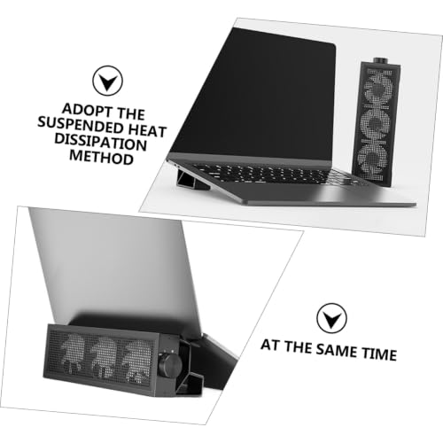 Base enfriadora ajustable para laptop RGB con 3 velocidades miniatura 3