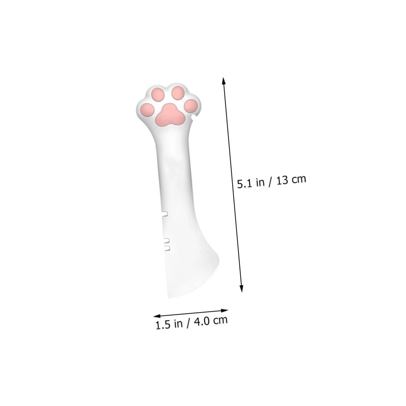 HANABASS Spatula Shaped Pet Food Opener Set Dog Cat Feeding Spoon Adorable Protective Lid for Pet Tin