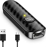 Bluetooth Fernbedienung Bluetooth 5.0 Kamera Fernauslöser Design in Carbonfaser Wiederaufladbare Kamera-Fernbedienung mit Typ-C-Ladung 10m Reichweite Kompatibel mit iOS & Android