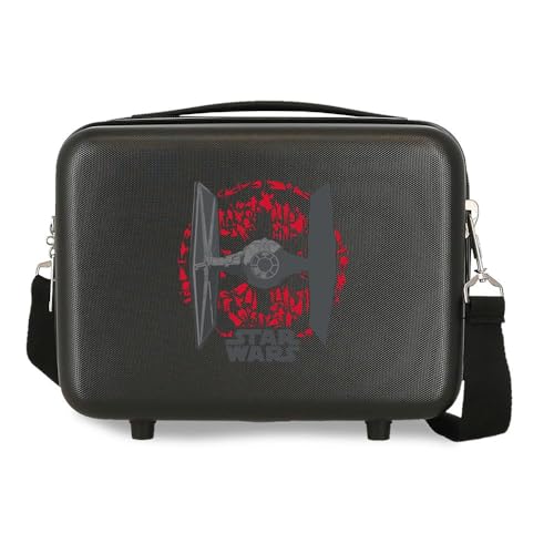 Star wars Tie Fighter Neceser Adaptable Negro 29x21x15 cms Rígido ABS 9,14L 0,8 kgs