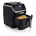 Airfryer multicuiseur Princess noir - Cuiseur vapeur et friteuse à air chaud - Livre de recettes numérique à télécharger - 6,5 L - 1 700 W