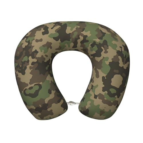 Almohada de viaje espuma viscoelástica cuello en U miniatura 1