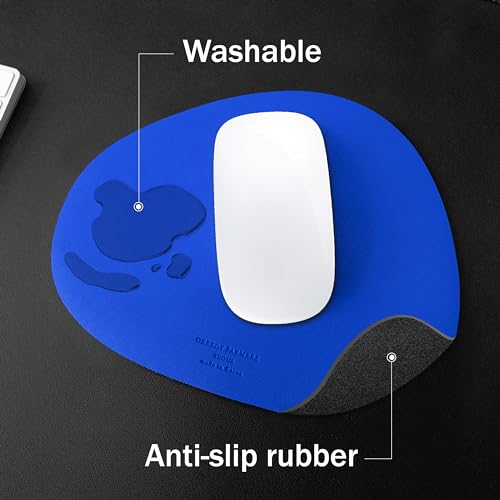 Image of GREEDY FARMERS Mouse pad, Non-Slip Washable Waterproof Computer Mouse pad (Hawaii Blue)