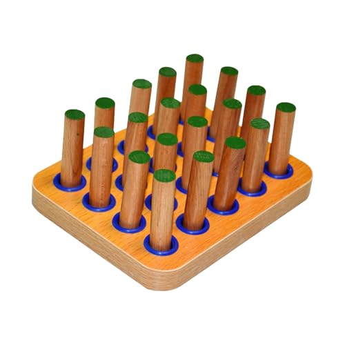 Exercices de doigts au quotidien avec la planche d'entraînement en bois pour grands-parents