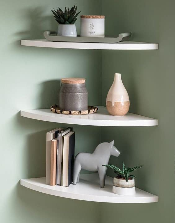Wooden World Decor Wooden Wall Shelf Rack Shelf Home Decor Floating