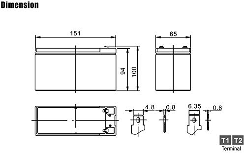 Bds Battery Agm 12v 7ah T1