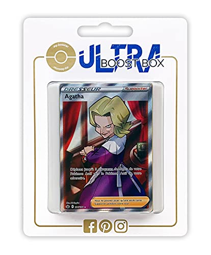 Agatha 186/198 Dresseur Full Art Épée et Bouclier 6 Règne de Glace coffret cartes Pokémon