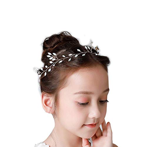 Cemelliaウェディング ヘッドドレス 発表会 フラワーティアラ カチューシャ ヘアアクセサリ キッズ 結婚式 キッズ フォーマル