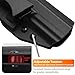 ANOLE IWB Kydex Holster for Springfield Echelon 4.5 Full Size, Optic Cut Belt Carry Black, Right Hand