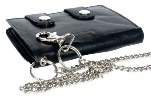 Men's Biker's Wallet Kabana with 18 Inches (45 cm) Long Metal Chain to Hang2