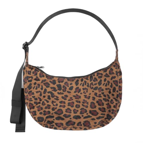 Image of Medium Nylon Crossbody Crescent Bag: Slouchy Style Shoulder Casual with Adjustable Strap