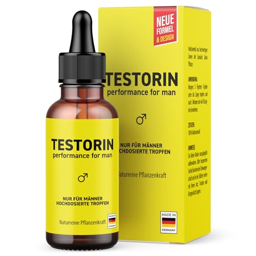 Testorin Tropfen | bringen sie ihr Liebesleben in Schwung | für intime Momente | 10 ml 1x