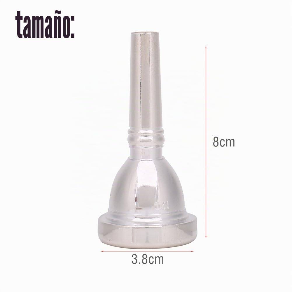Bnineteenteam - Boquilla de trombón (12 C, trombón alto, boquilla de trombón de trombona)